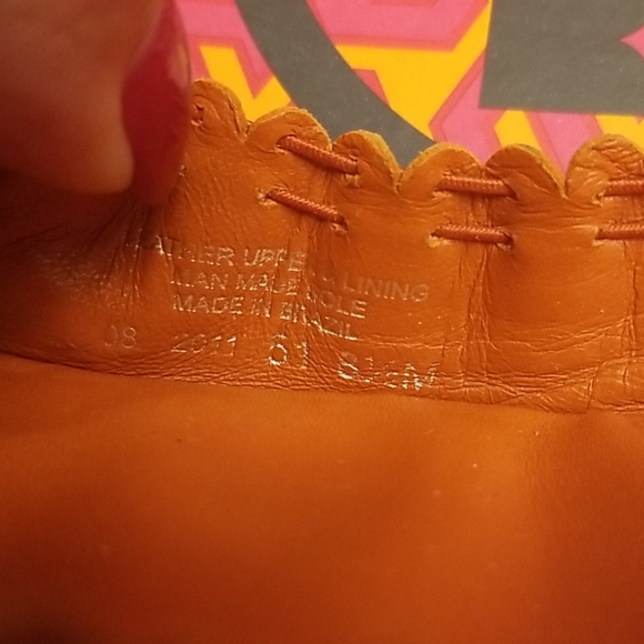 Orange Tory Burch shoes - Picture 6 of 11